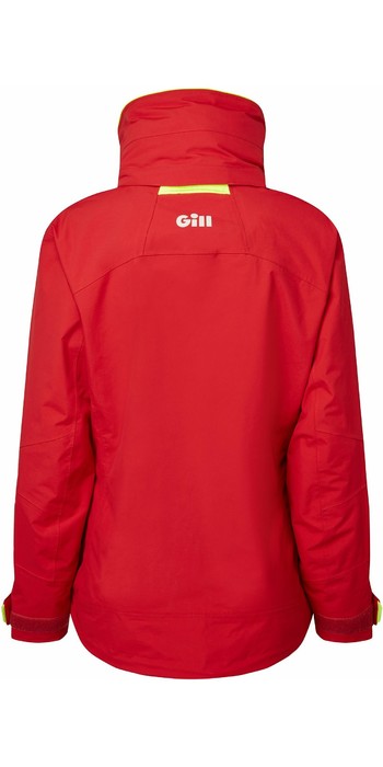 2022 Gill Mens OS3 Coastal Jacket OS32J - Red